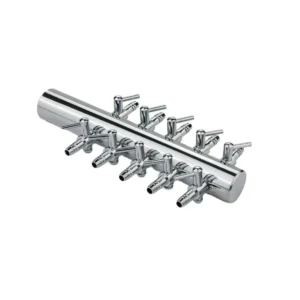 Aquarium Fish Air Flow Valves Manifolds Distributor Stainless Steel Splitter 4 Way T Shaped Eco Friendly for Desktop Dining Use