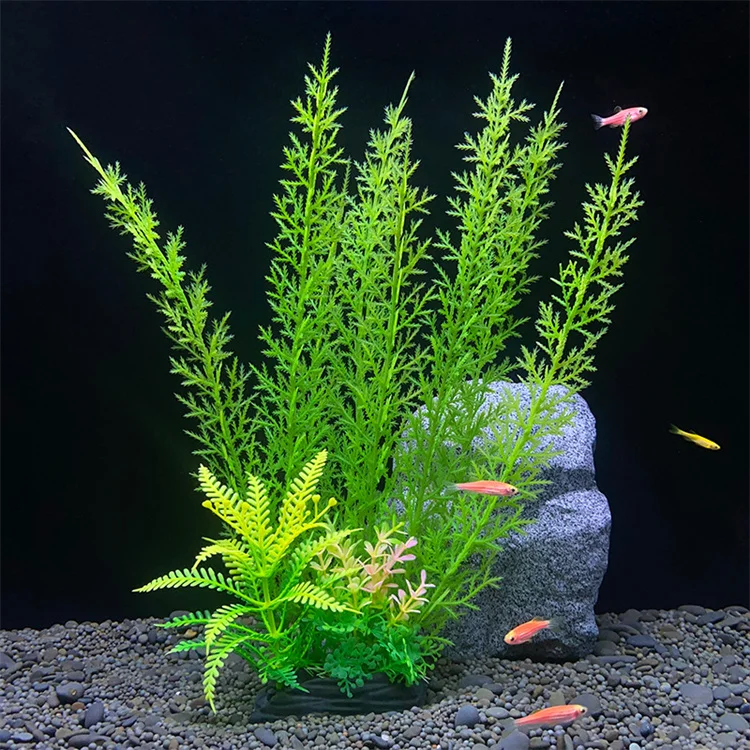 Aquarium Fish Tank Decoration Plastic Artificial Aquarium Plants
