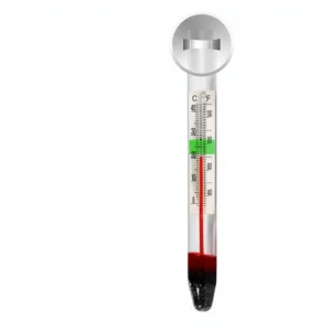 Aquarium Fish Tank Floating Digital Thermometer Suction Cup Standing Glass Waterproof High Precision Thermometer