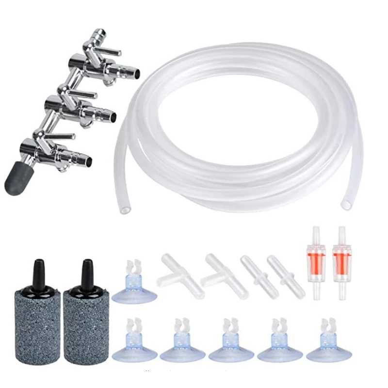 Aquarium Fish Tank Water Flow Control Valve Accessories One-way Three-way