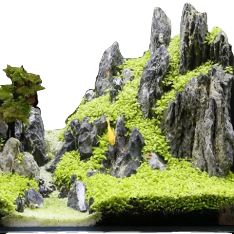 Aquarium Hardscape Rock (Ceramics) Eco-Friendly for Aquascaping and Landscaping Design