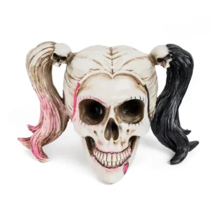 Aquarium Ornaments Girls Skull Easter Halloween Props for Ball Resin Crafts Braids for Fancy Dress Aquarium Decor