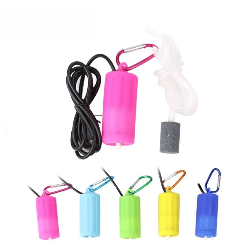 Aquarium Oxygen Air Fish Tank Usb Silent Air Compressor Aerator Portable Mini Small Oxygenator Aquarium Accessories