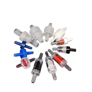 Aquarium Plastic One Way Non Return Check Valve Anti backflow Air Pump Fitting Fish Tank Water Stop Accessory