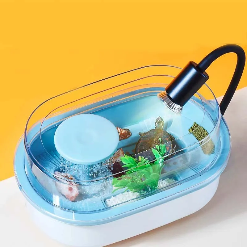 Aquarium Turtle Tank Plastic Fish Tank Landscape Decoration