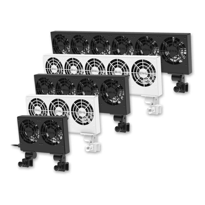 Aquariums Accessories Adjustable Angle Ultra silent Cooling Aquarium Fan with Metal Housing
