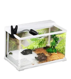 Aquariums Accessories HGG Series Ultra white Glass Ecological Turtle Tank Aquarium