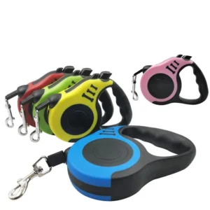 Auto scaling Retractable Dog Leash Pet Collars Leashes & Harnesses