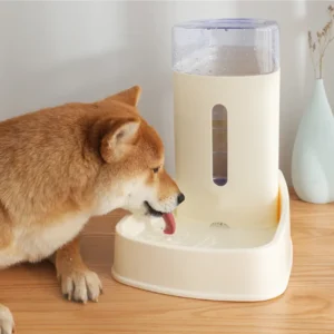 Automatic Dog & Cat Pet Feeder Food Bowl 38L Detachable Easy to Clean