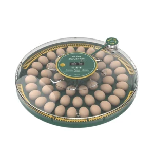 Automatic Dual Power Supply 52 Egg Incubator for Household Use for Goose Bird Chicken Duck Reptile Incubation