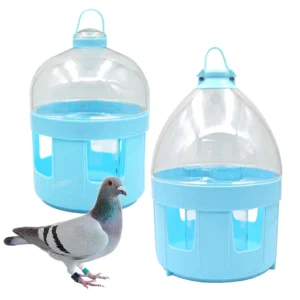 Automatic Durable Plastic 2L 12L Pigeon Water Feeder for Bird Drinking Stocked Pet Bird Supplies