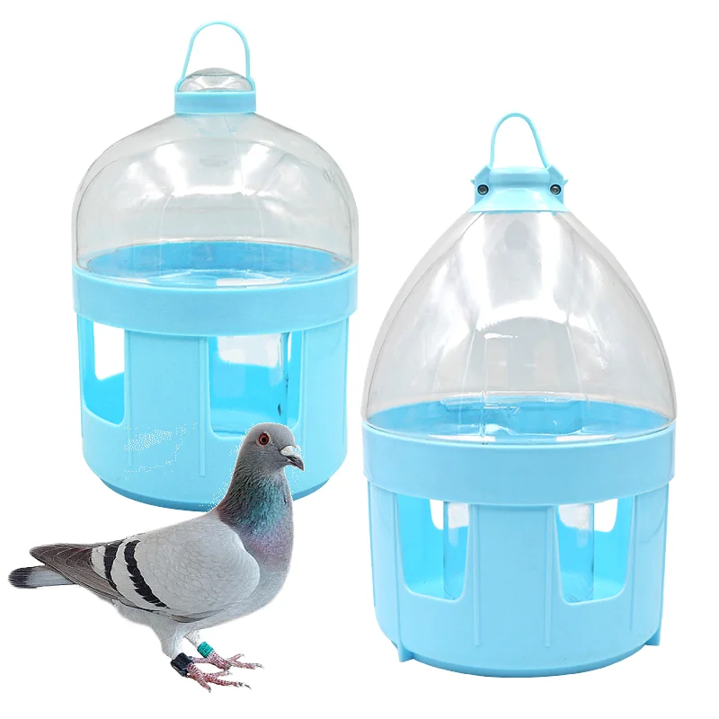 Automatic Durable Plastic 2L 12L Pigeon Water Feeder for Bird Drinking Stocked Pet Bird Supplies