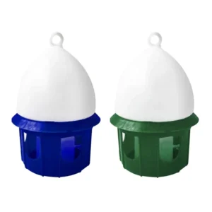 Automatic Eco Friendly Small Animal Bird Water Feeder Portable Pigeon Chicken Drinker Handle Durable Plastic Rounded 4L 6L