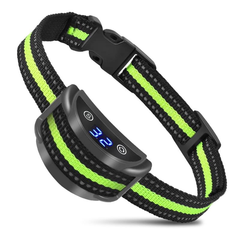 Automatic Electric Dog Training Bark Shock Collar Waterproof Stop Bark Collar Pet Rechargeable Anti Bark Control Device