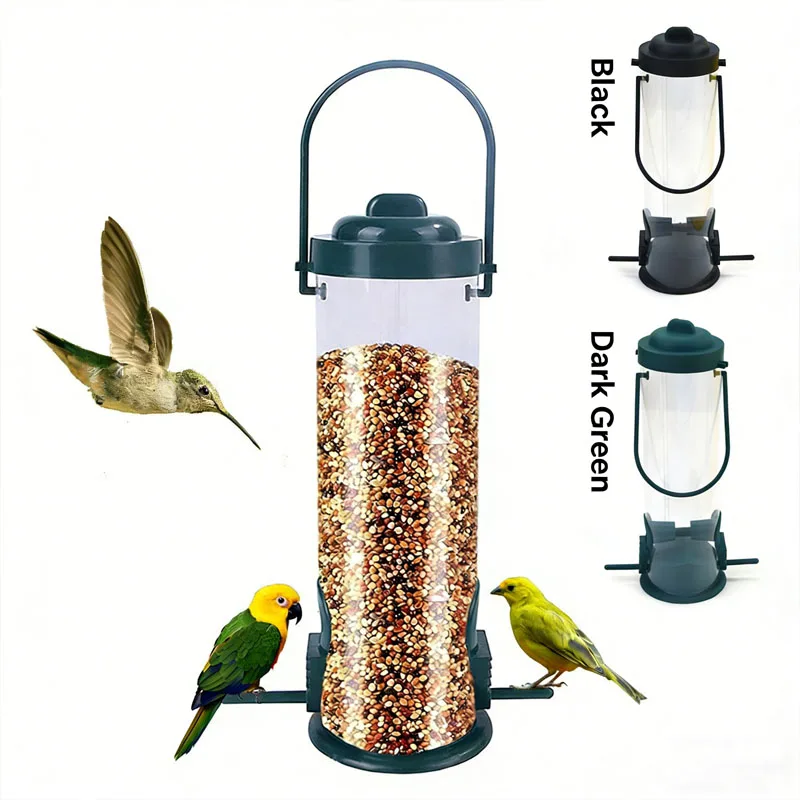 Automatic Hummingbird Bird Feeder Outdoor Balcony Hanging Bird Supplies Feeders for Birds