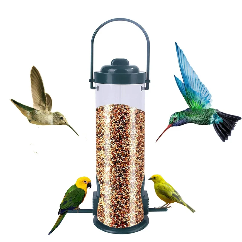 Automatic Hummingbird Bird Feeder Outdoor Hanging Bird Feeder Bird Supplies for Outdoor Balcony