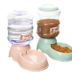 Automatic Pet Feeder Bowl Food Water Dispenser Auto Automatic Feeder for Pets Cats Dogs