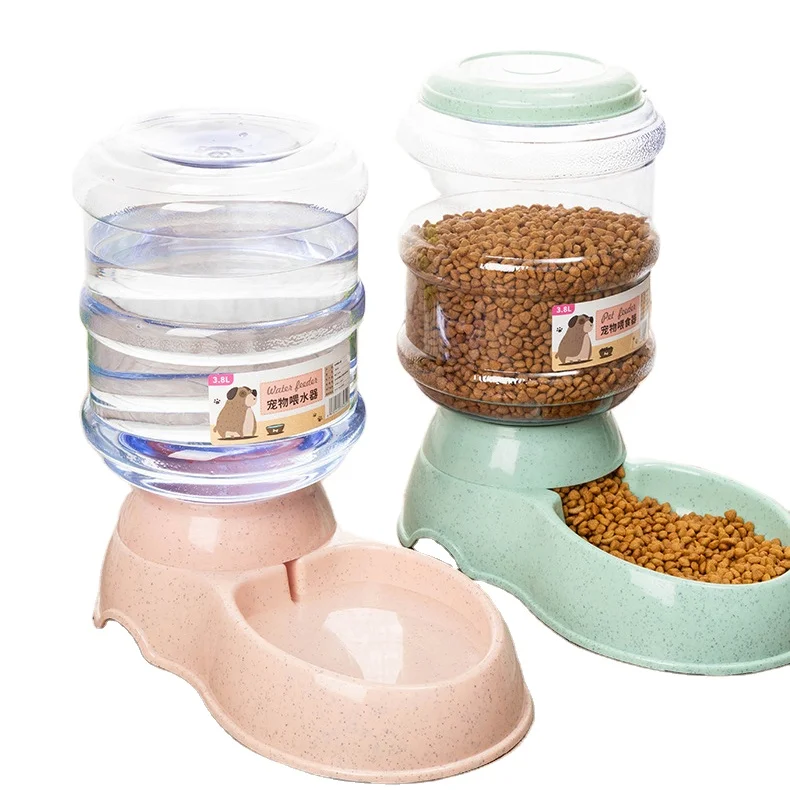 Automatic Pet Feeder Bowl Food Water Dispenser Auto Automatic Feeder for Pets Cats Dogs