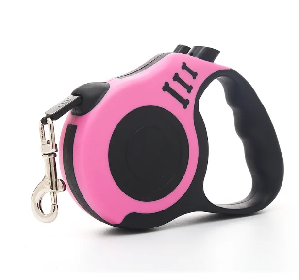 Automatic Retractable Dog Leash Durable Nylon Pet Walking Lead for Small Medium Dogs