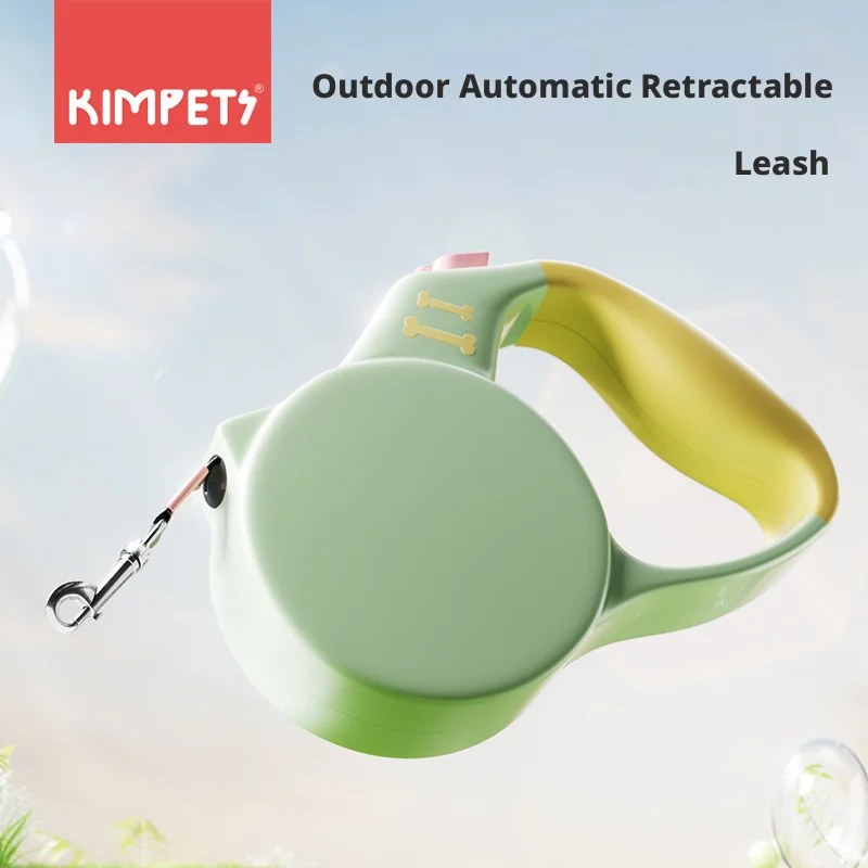 Automatic Retractable Dog Leash Solid Fashion Ribbons Soft Comfortable Handheld Rope for Small Medium Dogs Cats Chest Strap