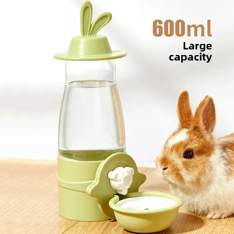 Automatic Small Animal Water Fountain Feeder Easy Automatic Refill for Cat Rabbit Guinea Pig Chinchilla Hedgehog Water Supplies