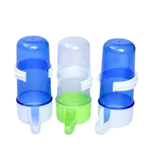 Automatic Solid Pattern Bird Water Dispenser Eco Friendly Rounded PP Plastic Feeder for Parrots Birds Feeding Dispenser