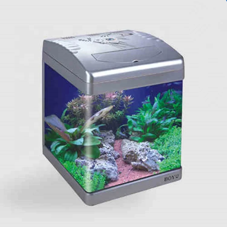 BOYU Luxury Aquarium Tank Fish Tank Akvaryum 26L Aquarium Accessories