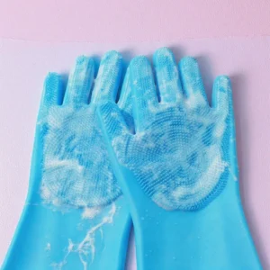 BPA Free Silicone Pet Grooming Gloves for Dogs Cats Small Animals Massage Multi Function Bathing Shampoo Sponge
