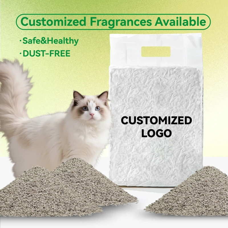 BSCI Dust Free 10 Liters Bentonite Cat Litter 25L Lavender Natural Clumping Bentonite De Sodium