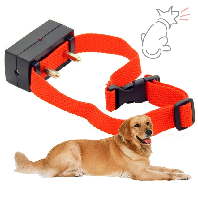 BT 3 Anti Bark Collar Electronic Shock Control Dog Bark Terminator Collar with Adjustable Size