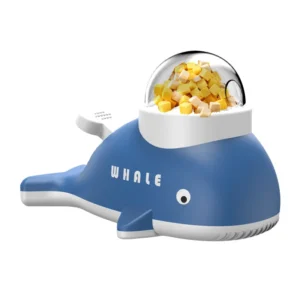 Baby Whale Feeding Device Suitable for Cats Dogs and Other Animals Self entertainment Toy for Feeding Freeze dried Launcher