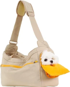 Backpack Strong Support Soft Comfortable Polyester Cloth Mesh Pet Carrier for Travel Outings for Small Dogs Cats