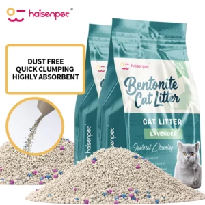 Ball Shape Catlitter Strong Clumping Highly Absorbent Dust Free OEM ODM Factory Bulk Supply Bentonite Cat Litter