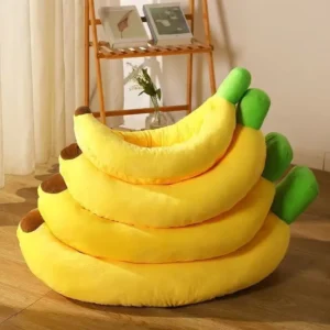 Banana Carrot Pet Bed Removable and Washable Pet Nest Kennel Indoor Soft Sleeping Mat Pet Supplies Cat Dog Bed