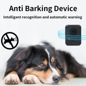 Bark Control Device Effective in Reducing Nuisance Pet Barking Available in Black Color