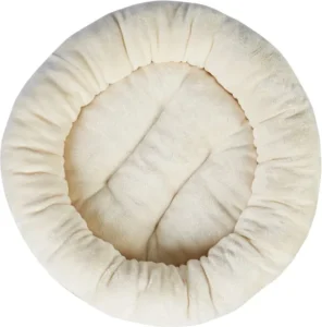 Basic Precision Round Bolster Dog Bed Comfortable Pet Bed Accessory