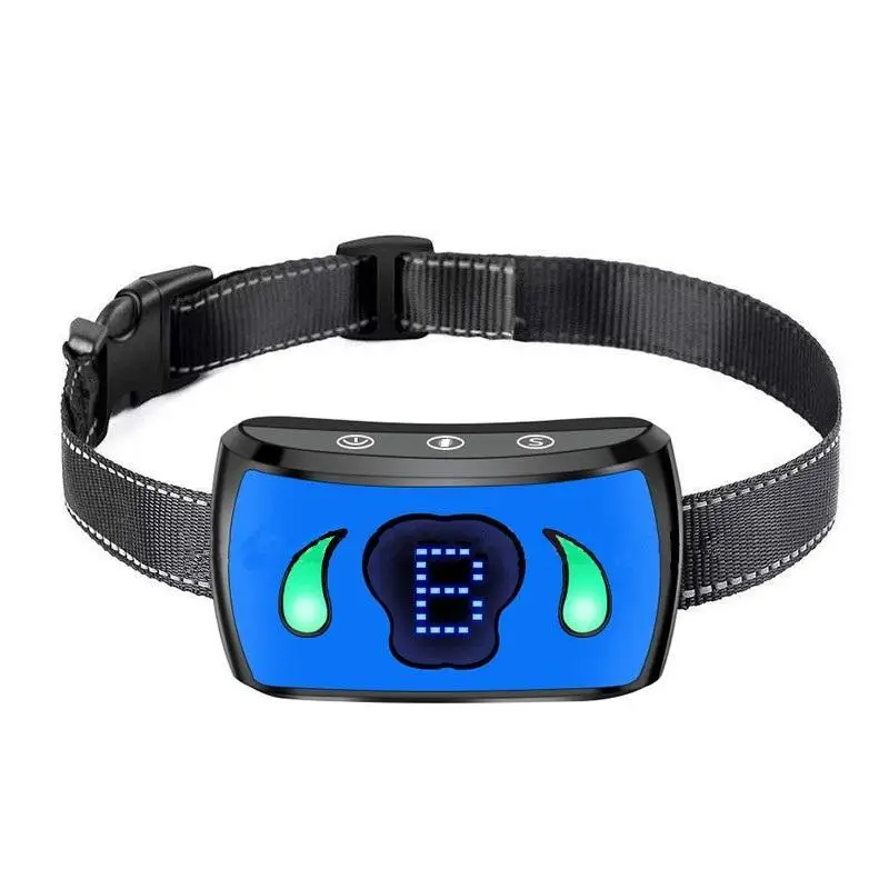 Battery Vibration Dog No Shock Barking Collar Anti Bark Collar With Intelligent Bark Control