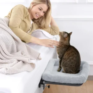 Bedside Hanging Cat Bed Pet Nest Warm Cat Hammock Pet Bed for Winter