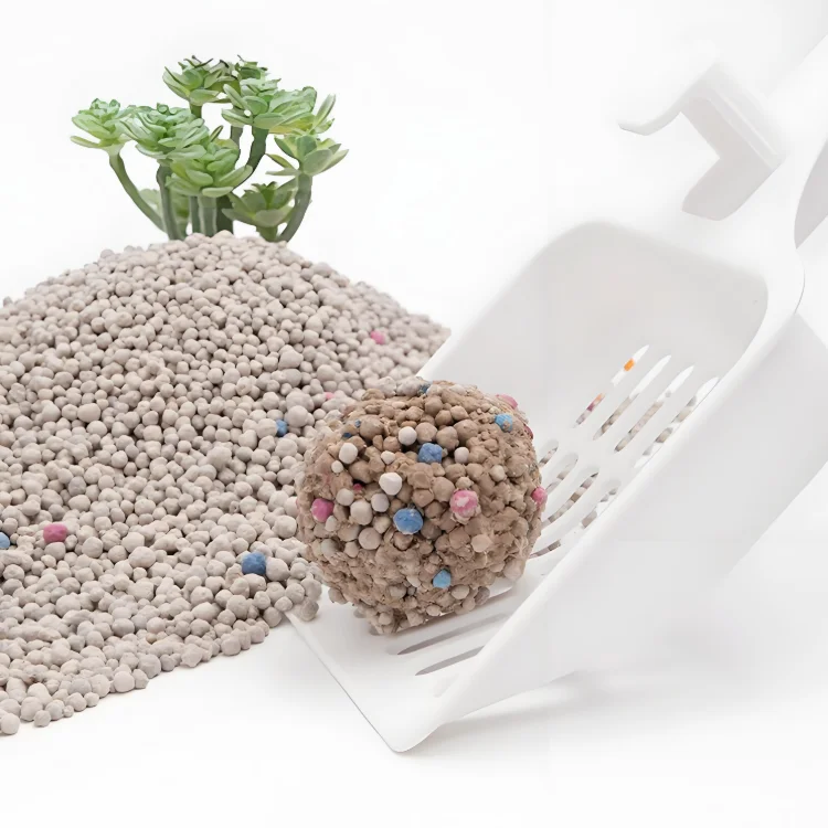 Bentonite Cat Litter for Deodorizing Super Clumping Low Dust Mixed 10kg