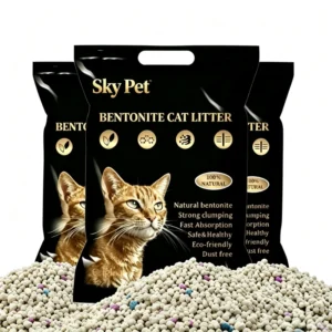 Bentonite Cat LitterDust Free Cat LitterOdor Control Cat Litter