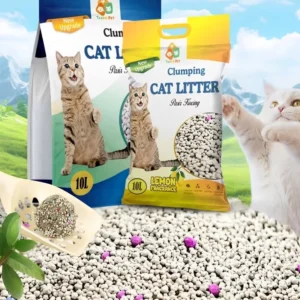 Bentonite cat litter