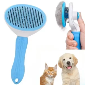 Best Seller Pet Grooming Supplies Hair Remover Brush Comb Nonslip Handle Self Cleaning Slicker Brush for Dog Cat