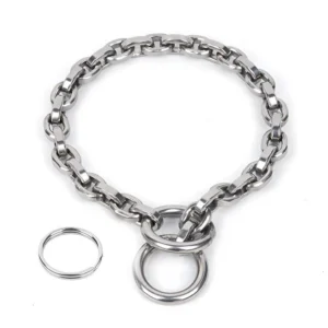 Big Breeds Heavy Duty Solid Stainless Steel Dog Choke Chain Collar