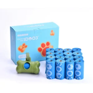 Biobased Degradable Cat Dog Poop Bags Disposable Thick Leak Proof Sustainable Pet Waste Clean Solution Custom