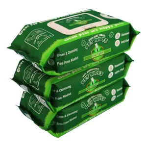 Biodegradable Dog Cat Pet Wipes Flushable Home Tooth Cleaning Wipes
