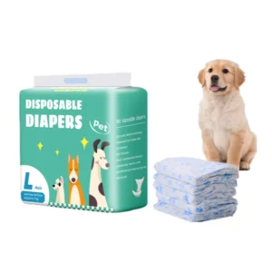 Biodegradable Dog Diaper Disposable Male Dog Diapers Medium Female Dog Cotton Cloth Diapers With Ruffles