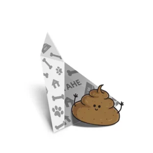 Biodegradable Eco Friendly Disposable Portable Cartoon Pet Poop Scooper with Individually Packaged