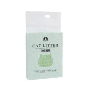 Biodegradable Plant Based Cat Litter 3mm Coarse Granules Milk Scent Easily Clumps Water Soluble & Flushable Low Dust