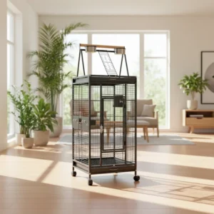 Bird Breeding Set Parrot Cage Pet Breeding Bird Cage Large Villa Household Specific Bird Cage Widened Enlarged Outside