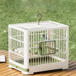 Bird Cage Parrot Villa Cage Large Space Breathable Bird Walking Artifact Outdoor Portable Takeaway Viewing Cage Pet Supplies